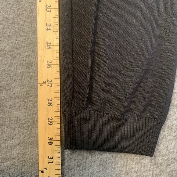 Lark + Grey Pants Small Faux Cargo Stretch Knit Pull-on Black Ladies S - Picture 9 of 9